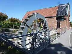 La roue du Moulin d'Arleux Nord