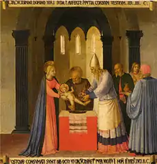 Panneau de l'Armadio degli Argenti, par Fra Angelico, v. 1451