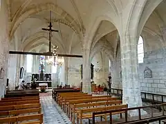 La nef de l'église