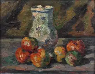 Nature morte aux pommes, vers 1880 Collection privée, Vente 2023