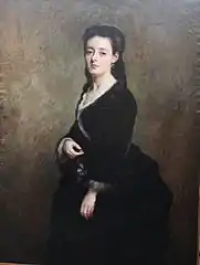 Portrait de 3/4 de Jeune Femme (1872)