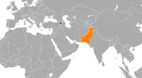 Arménie et Pakistan