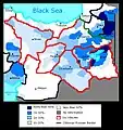 Population arménienne dans les six vilayets.