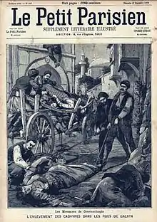 Massacre à Constantinople, Le Petit Parisien, 13 septembre 1896.