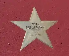 Étoile d'Armin Mueller-Stahl.