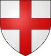 Croix de saint Georges, blason de la république de Gênes.