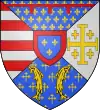 Blason de René Ier d'Anjou, duc de Bar, de Lorraine, d'Anjou, roi de Naples, en 1470