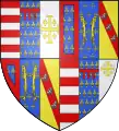 Armoiries de René d'Anjou de 1434 à 1453 (variante)