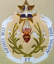 Armoiries de la congrégation du Saint-Esprit.