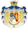 Blason Princes héritiers de 1844 1905.