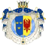 Armoiries du prince Charles-Adolphe.