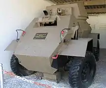 Humber Armoured Car au musée Batey ha-Osef, Israël.