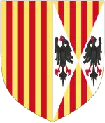 Blason de la Couronne d'Aragon et de Sicile