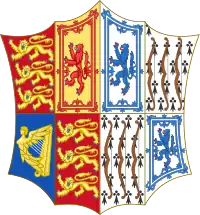 Blason de la reine Élisabeth (née Bowes-Lyon).