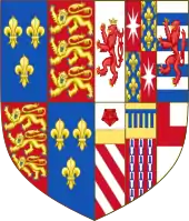 Blason d'Élisabeth Woodville.