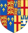 Blason d'Élisabeth d'York.