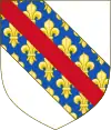 Blason de Mathieu de Bourbon