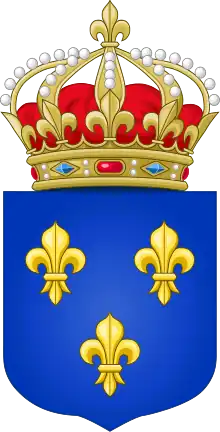 Armoiries royales de 1515 à 1792