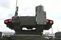 Vue de l'arrière de la tourelle d'un BMPT-72