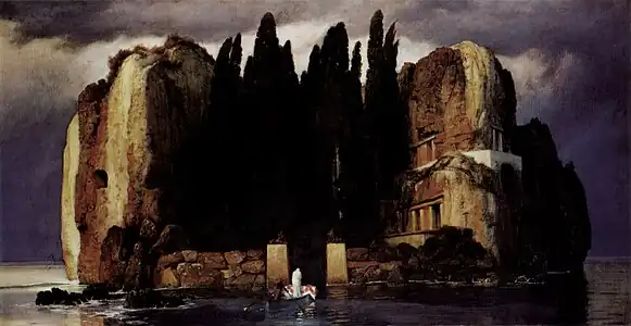 L'Île des morts (Die Toteninsel) - Version 1886