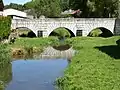 Pont sur l'Aroffe à Gémonville.