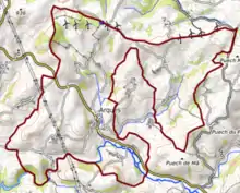 Carte topographique