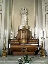 La Vierge à l'enfant.