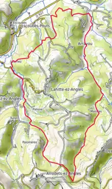 Carte topographique