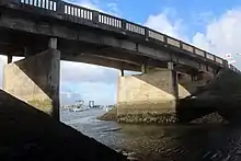 Le pont reliant Léchiagat au Guilvinec.