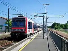 Rame de type Z 20500, à destination de Paris.