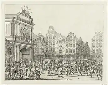 L'arrivée de Marie de Médicis à Amsterdam, le 31 août 1638.