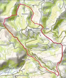 Carte topographique