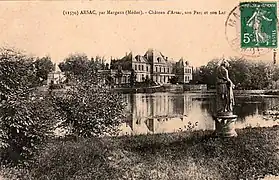 Le château d'Arsac.