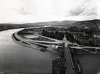 Vue depuis le donjon de Castelvecchio vers l'arsenal autrichien.