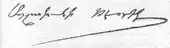 signature d'Arshagouhi Teotig