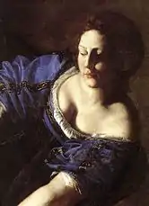 Judith décapitant Holopherne (détail), 1612