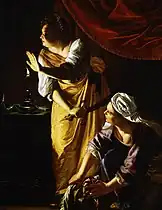 Judith et sa servante, 1625