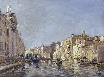 Rio di San Giovanni e Paolo a Venezia (Fondazione Cariplo)