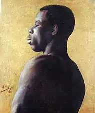 Portrait d'un homme noir (1887), localisation inconnue.