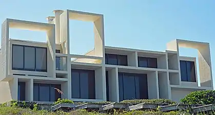 La Milam Residence à Ponte Vedra Beach, Floride, réalisé par Paul Rudolph en 1961.