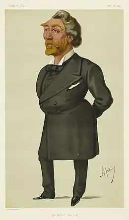Arthur Otway (1852-1857), par Ape (Vanity Fair)