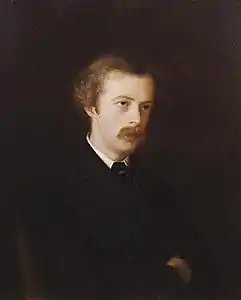 Portrait d'Arthur Symons (1898), localisation inconnue.