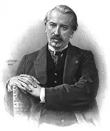 Arthur de La Guéronnière, rédacteur en chef du Pays à partir de 1851.