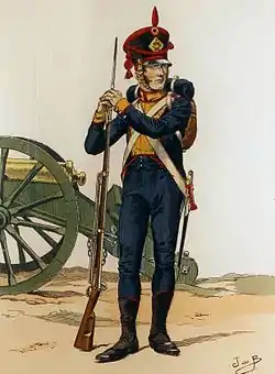 Image illustrative de l’article Bataillon du prince de Neuchâtel