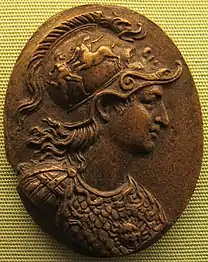 Médaillon à l'effigie d'Alexandre, XVIe siècle.