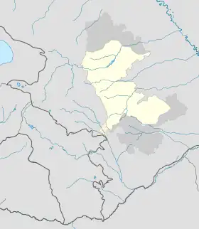 Voir sur la carte administrative du Haut-Karabagh