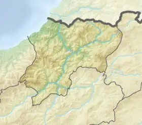 Voir sur la carte topographique de la province d'Artvin