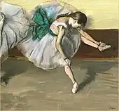Danseuse au repos (v. 1879)