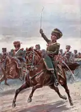 Artillerie à cheval du duché de Varsovie, par Bronisław Gembarzewski, 1905