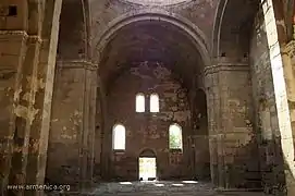 Intérieur de l'église.